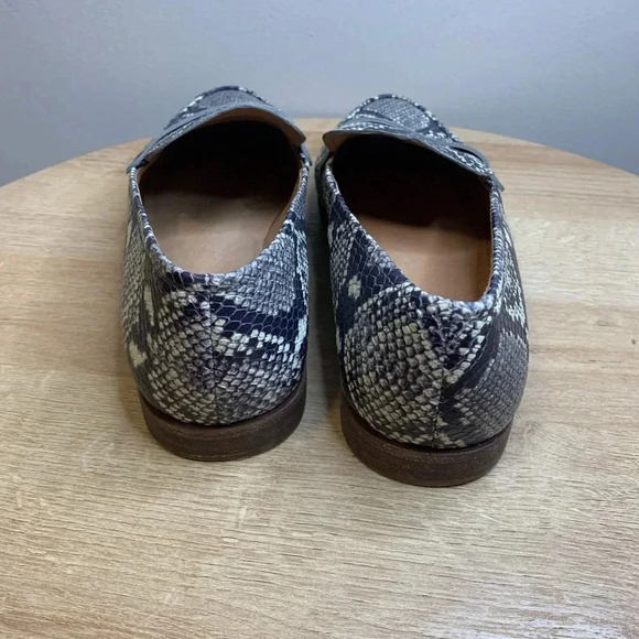Madewell Alex Loafer Snakeskin Size 7 - Picture 6 of 7